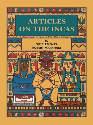 cover image of Articles on the Incas